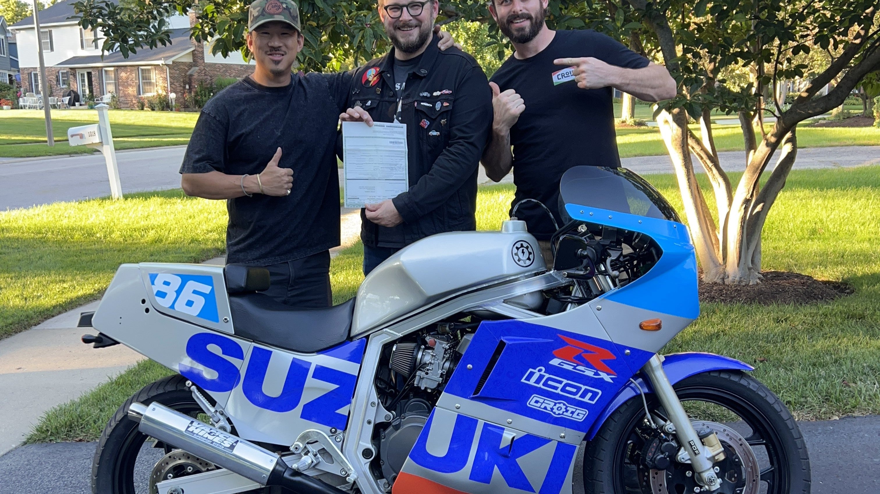 CG2: 1986 GSXR x Icon Motosports Gear