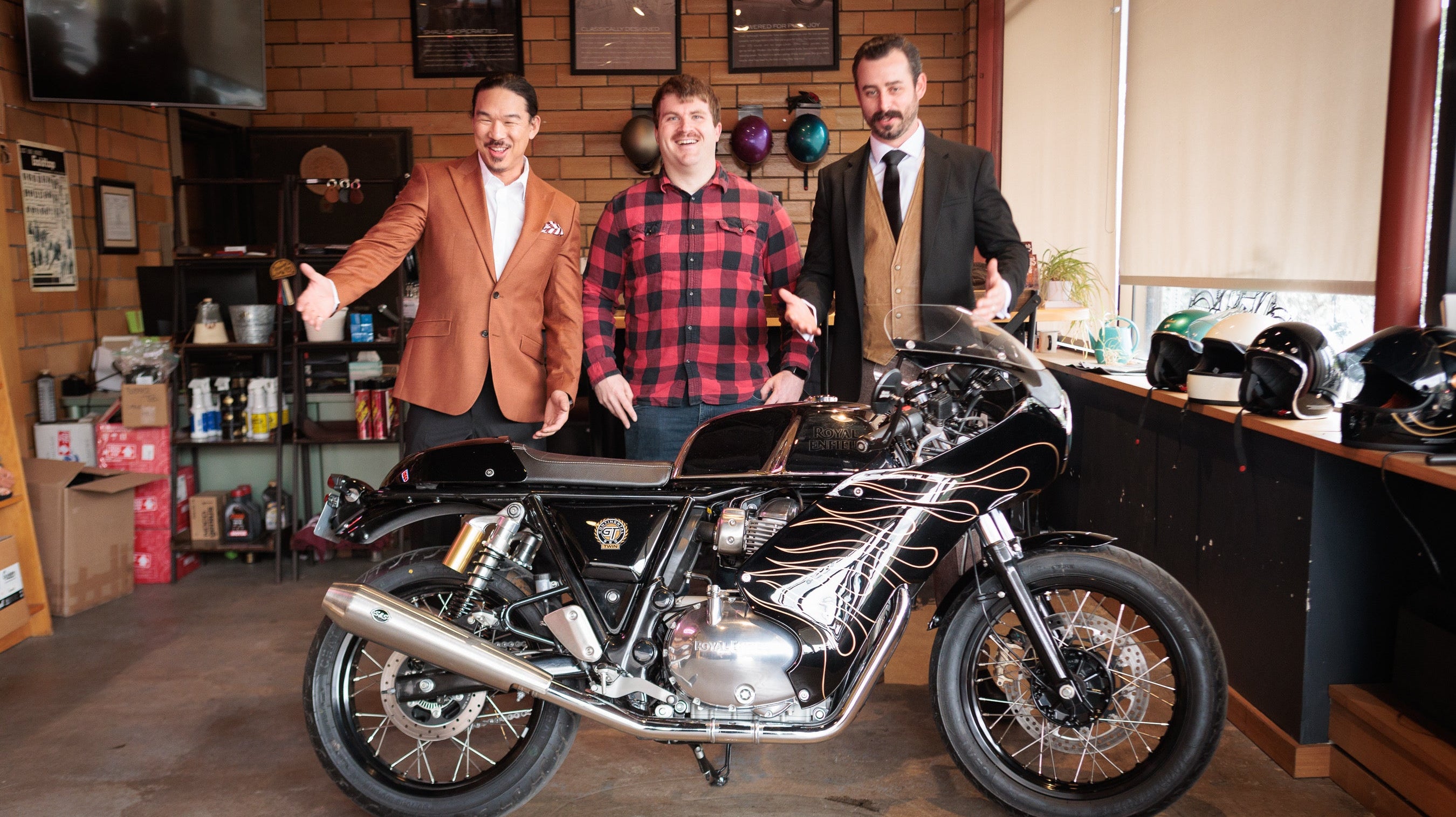 CG1: Custom Royal Enfield Continental GT