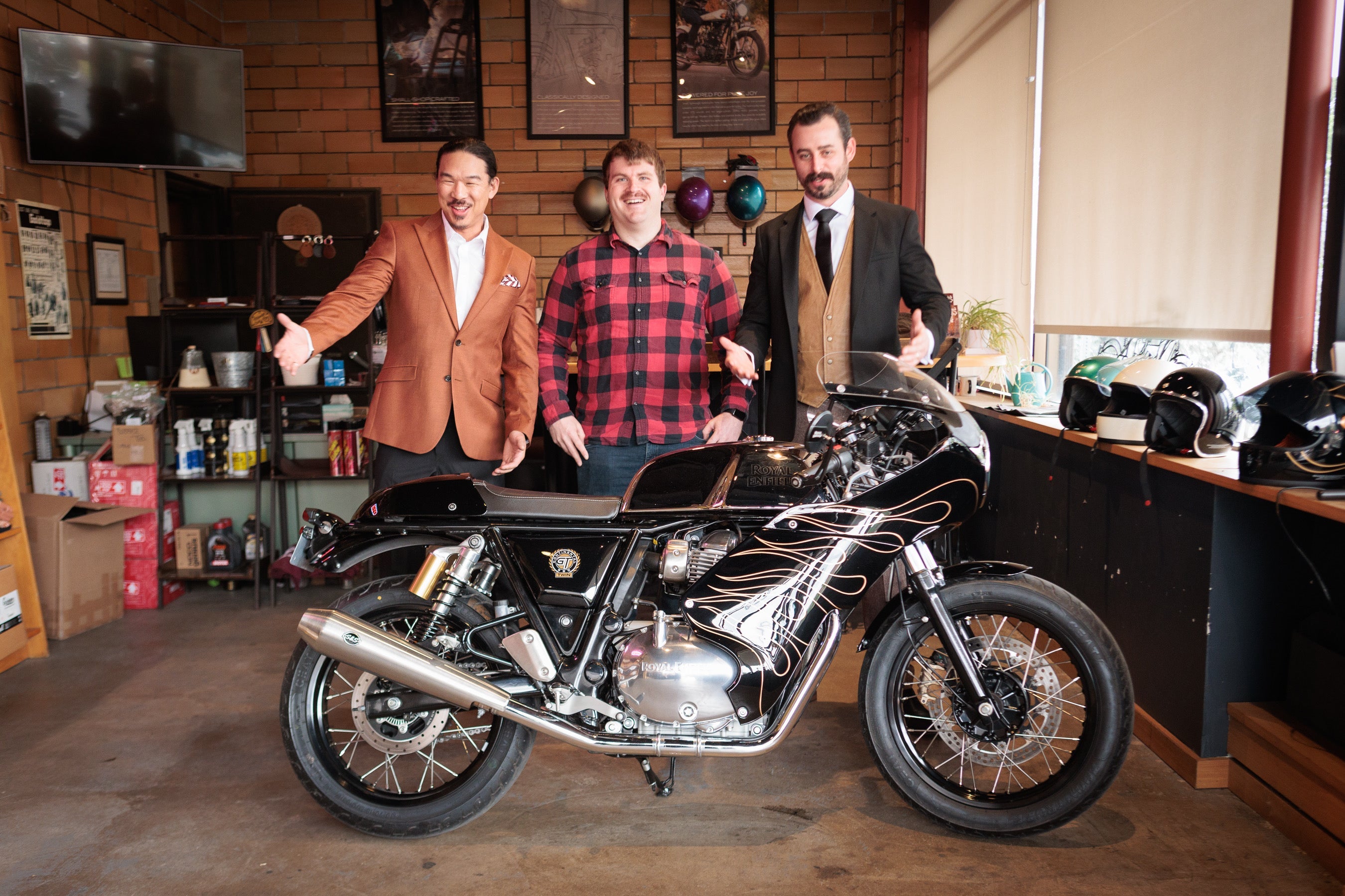 CG1: Custom Royal Enfield Continental GT