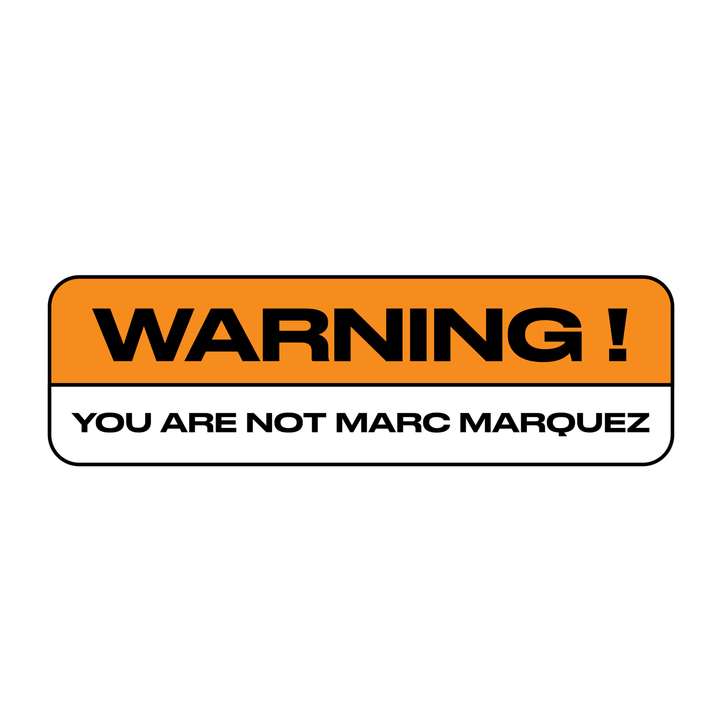 Not Marc Sticker 5-Pack (50 EENTRIES)