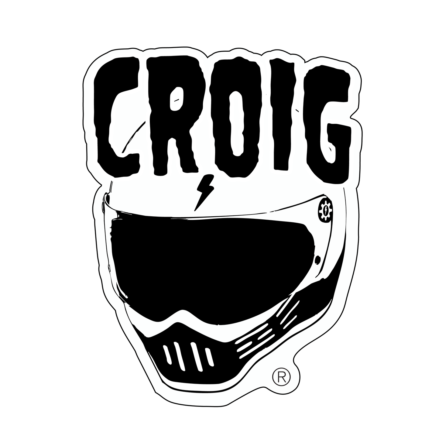 CROIG-zig Sticker