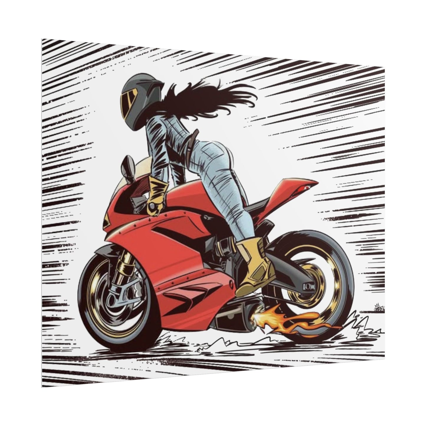 Panigale Fire Poster - PR