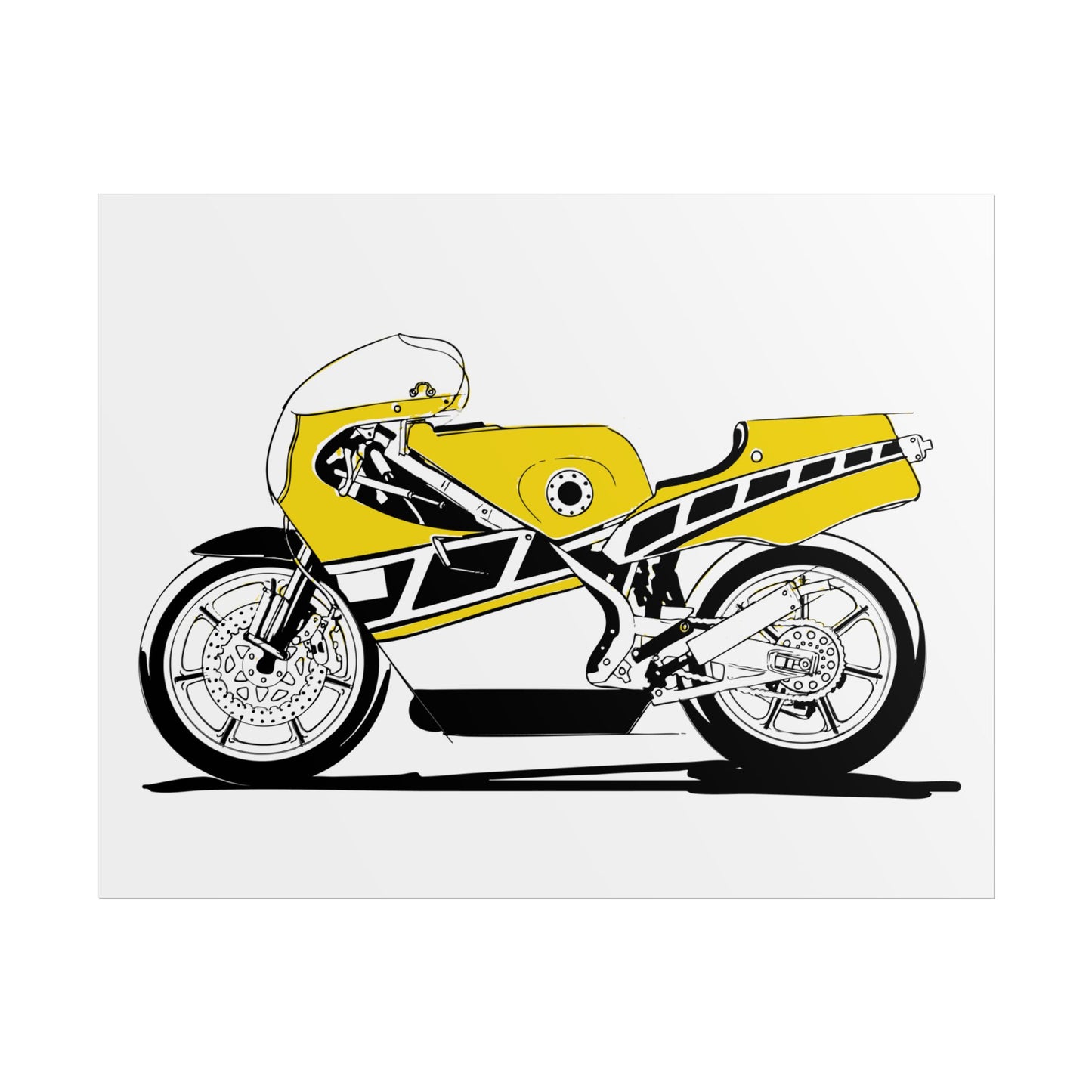 YZR500 Poster