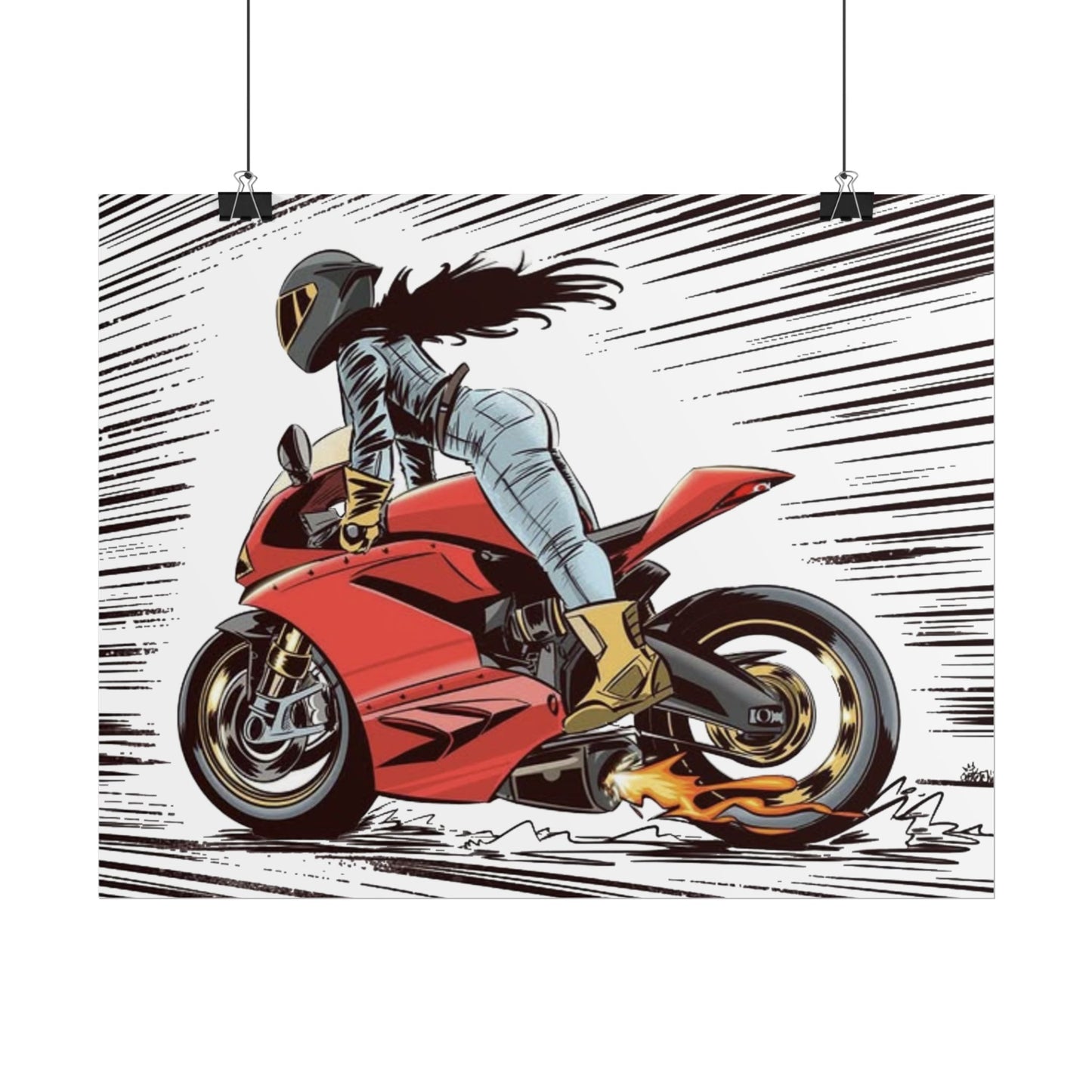 Panigale Fire Poster - PR