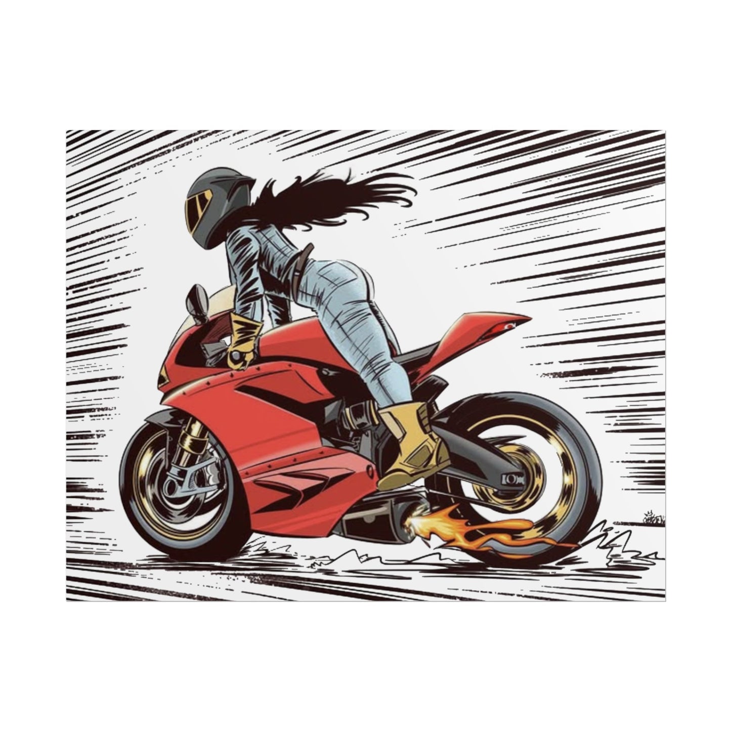 Panigale Fire Poster - PR
